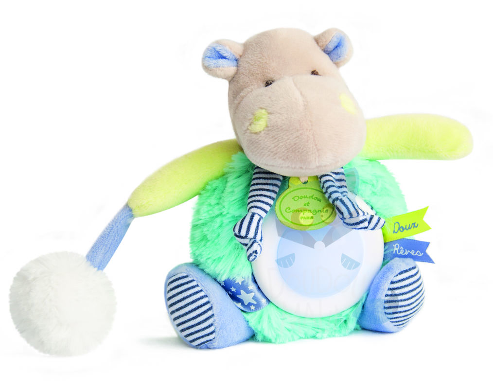  lovely pistachio night light green hippo 